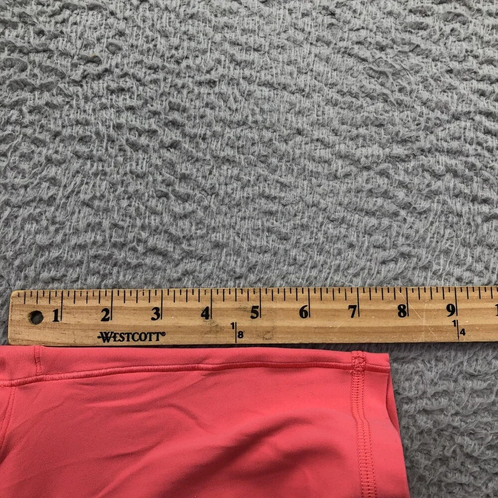 OFFLINE By Aerie Real Me Biker Shorts Womens Medium Pink High Rise 7 In Pockets